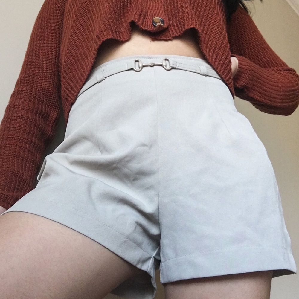 Star City Clothing Co. Tan High Waisted Shorts